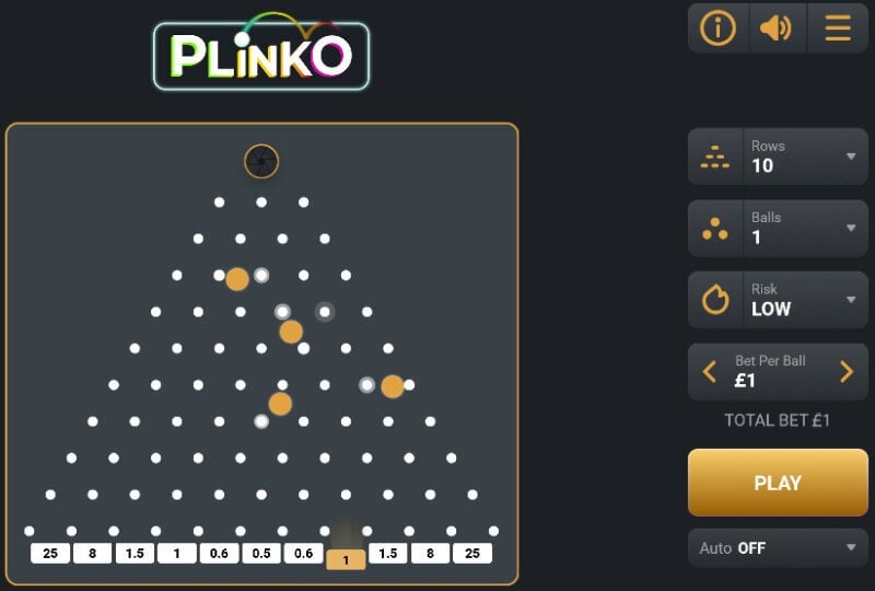 Técnicas de Plinko